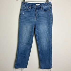 Habitual Lily‎ High Rise Straight Ankle Cropped Jeans